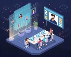 Plataformas de colaboración remota inmersiva